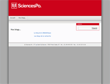 Tablet Screenshot of blogs.sciences-po.fr